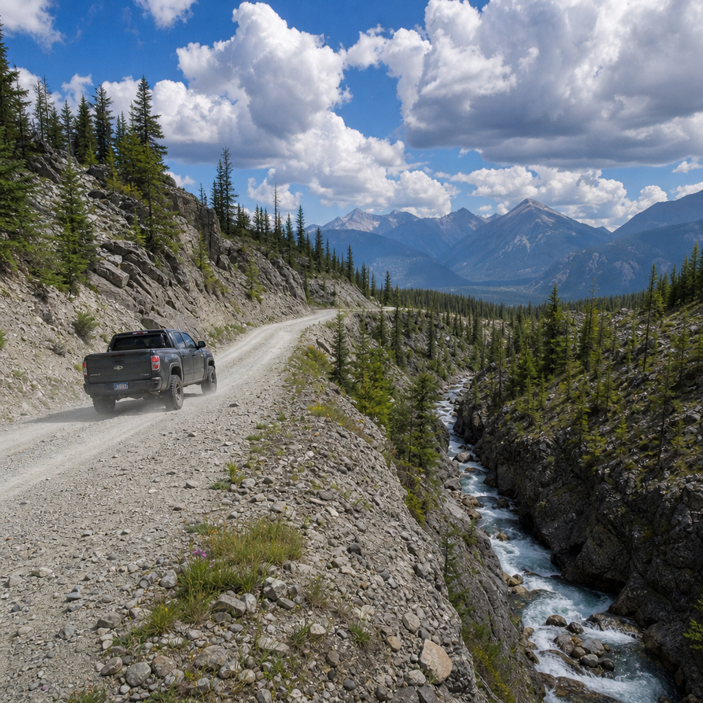 Whipsaw Creek Forest Service Road